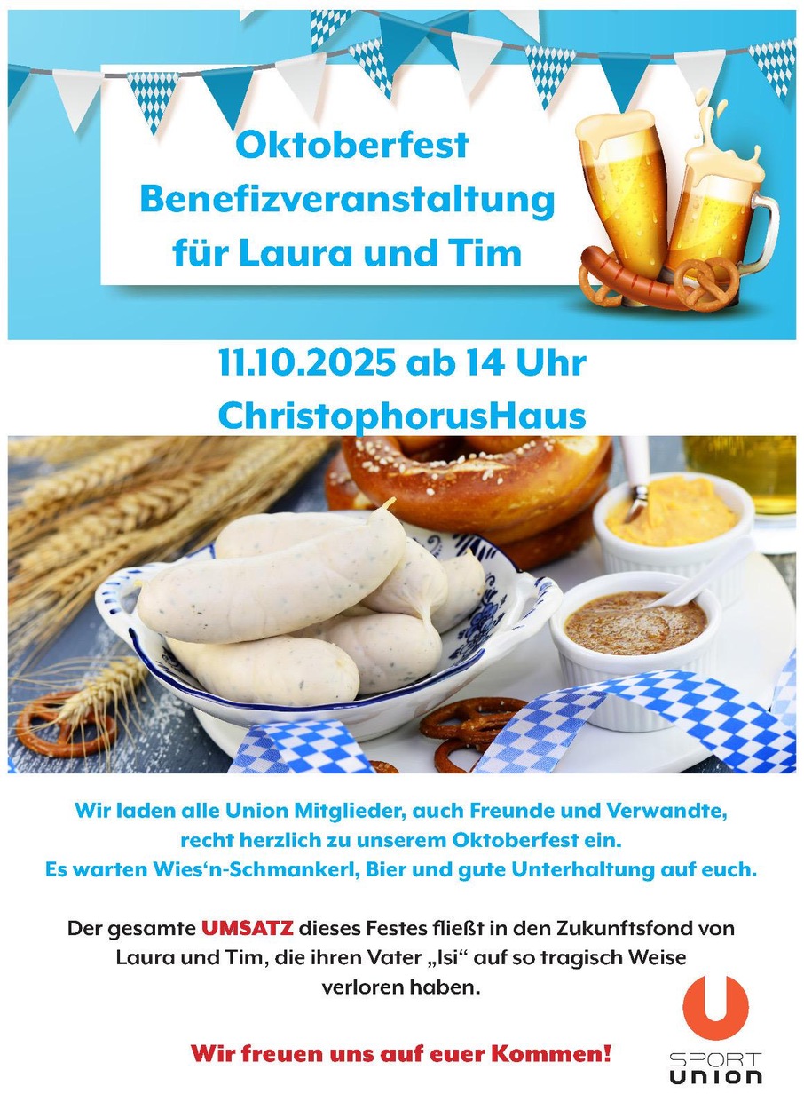 Oktoberfest für Laura und Tim im MIVA Haus